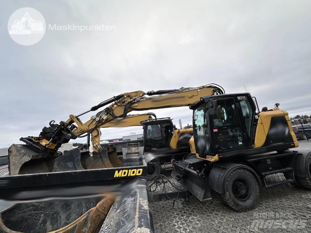 CAT M 315 Escavadoras de rodas