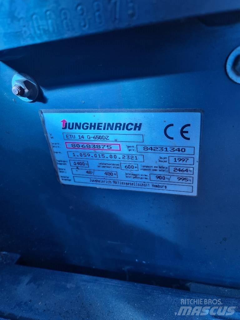 Jungheinrich ETV 14 Empilhadores Elevadores