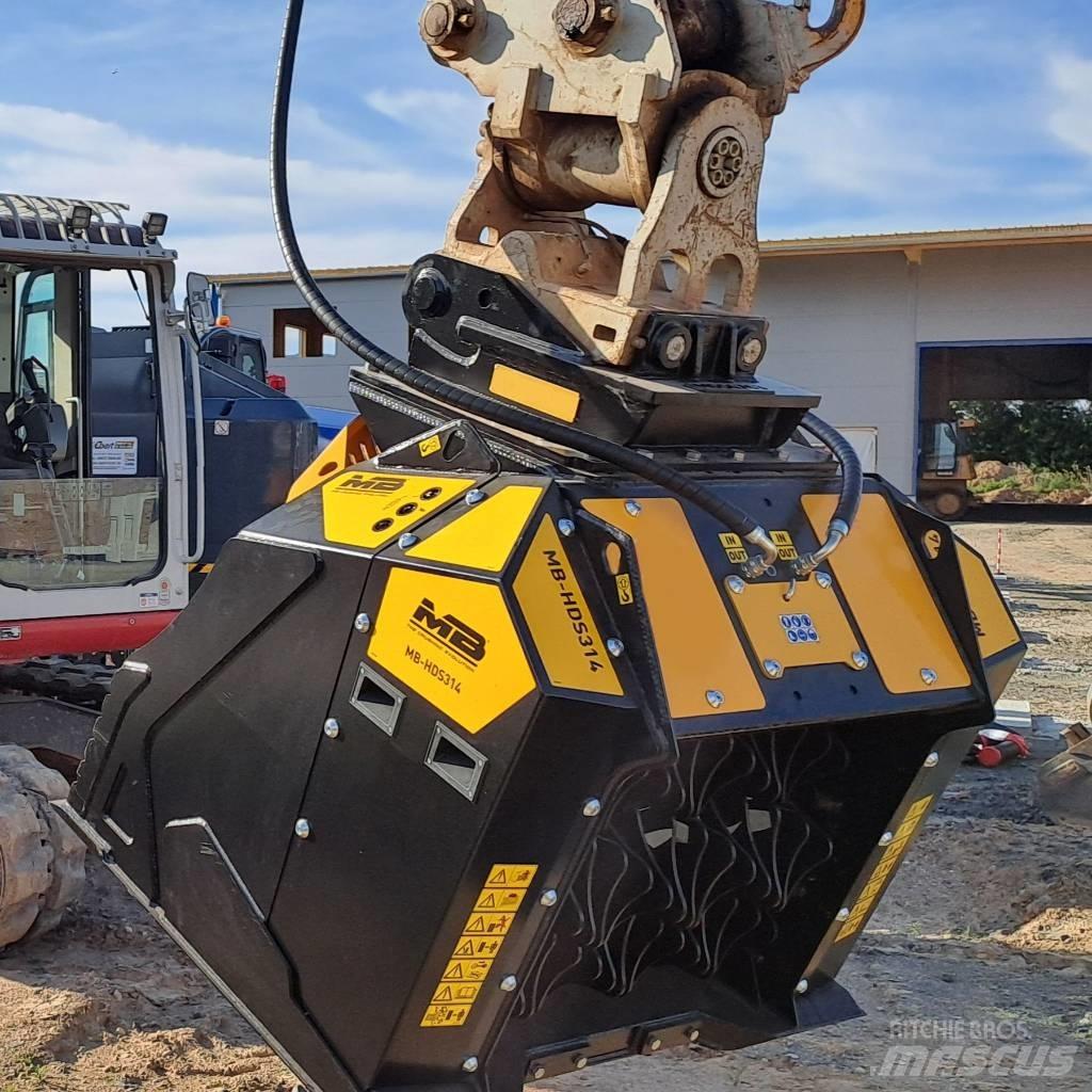 MB Crusher MB-HDS314 Centrifugadoras de compostagem