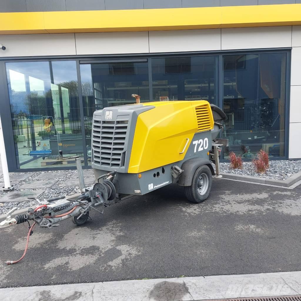 Putzmeister P 720 TD Bombas de betonagem