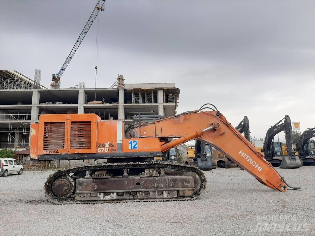 Hitachi ZX 670 LC H Escavadeiras de esteiras