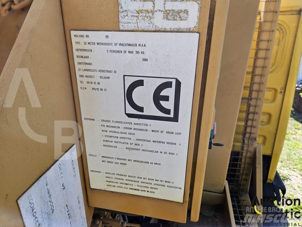 MAN M90 Plataformas aéreas montadas em camião