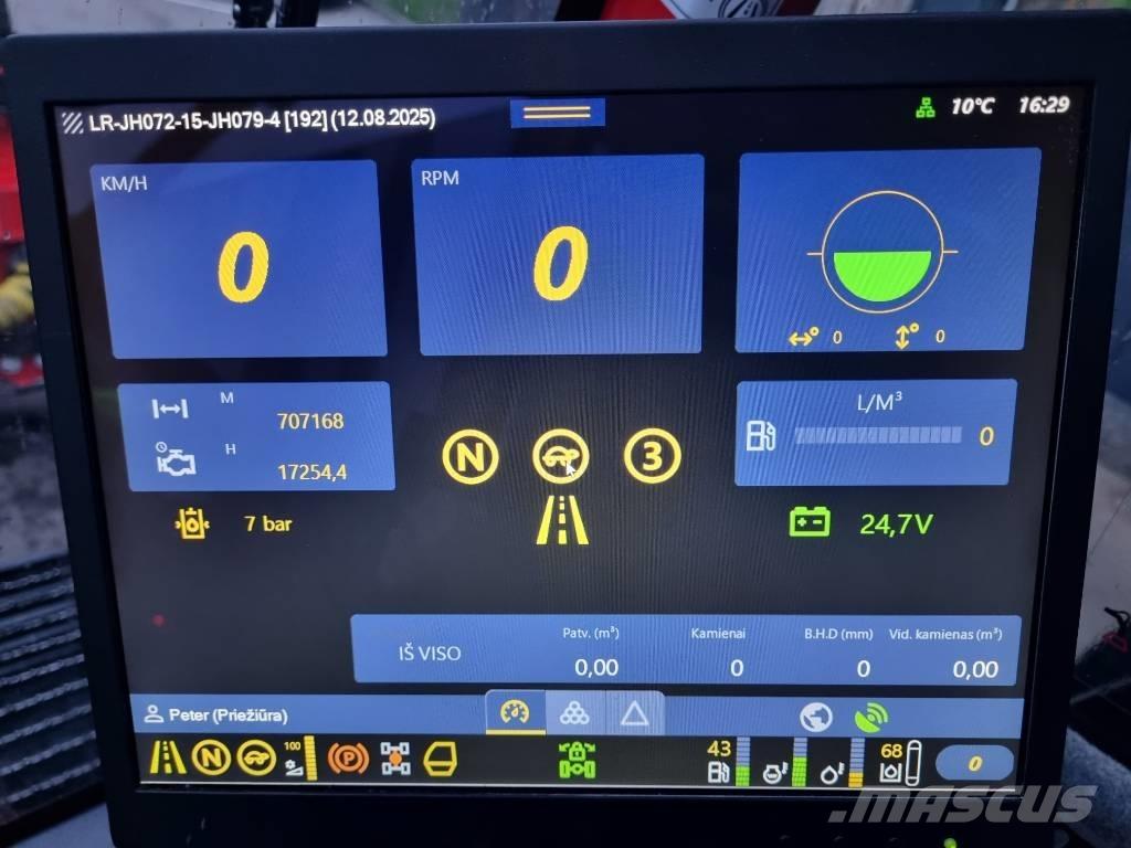 Komatsu 931 XC Processadores florestais