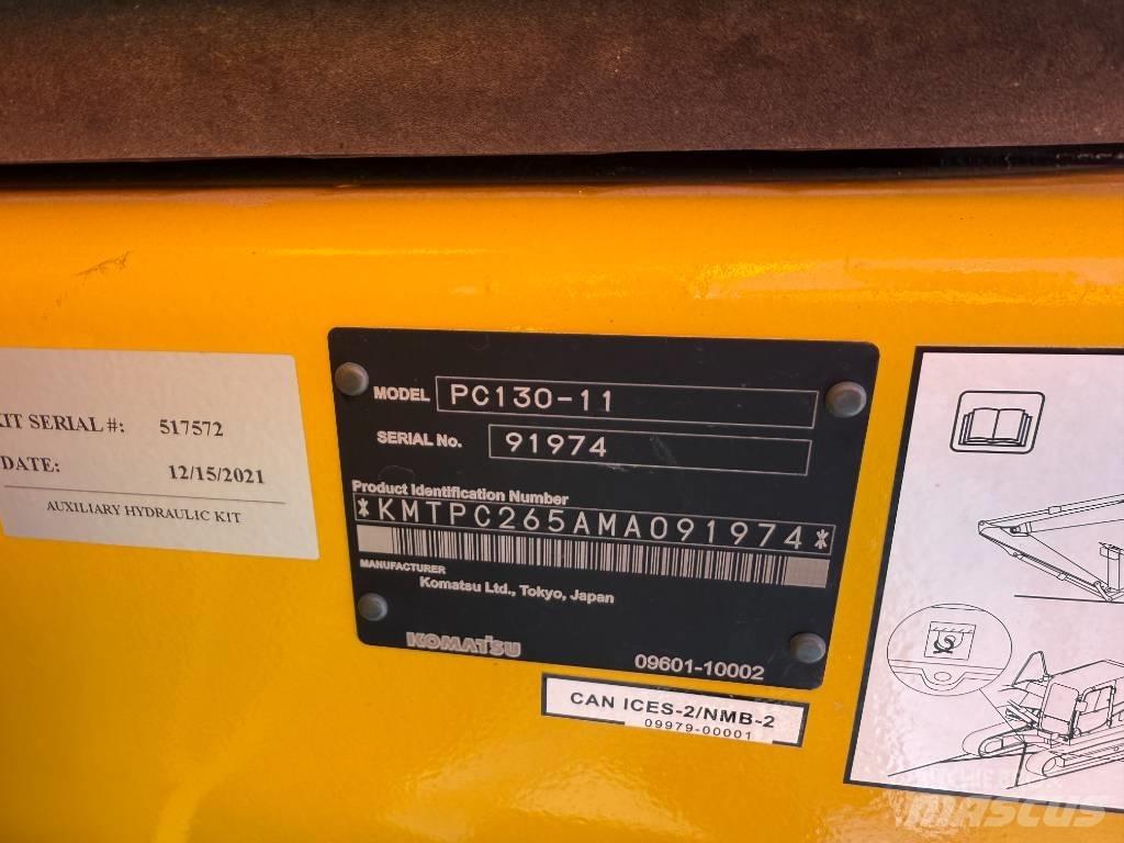 Komatsu PC130-11 Escavadeiras de esteiras