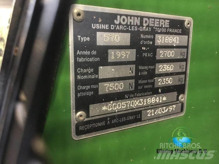 John Deere 570 Ceifeiras de forragem