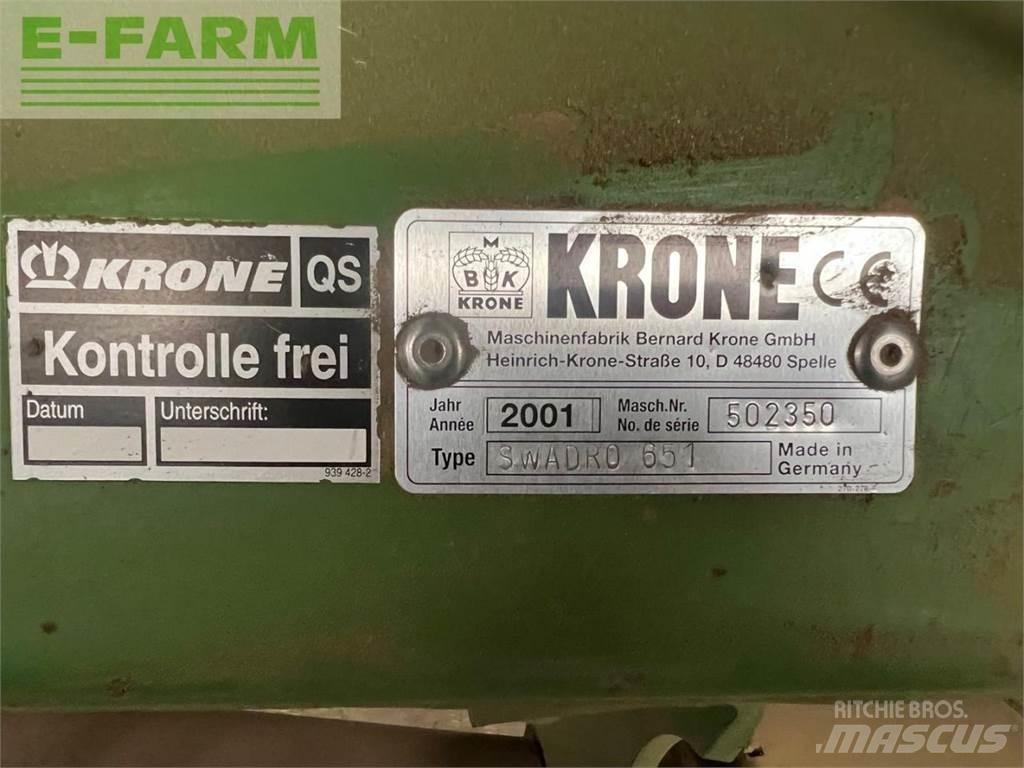 Krone Swadro 651 Gadanheiras-fileiras