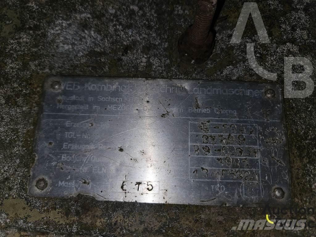Fortschritt E281C Ceifeiras de forragem