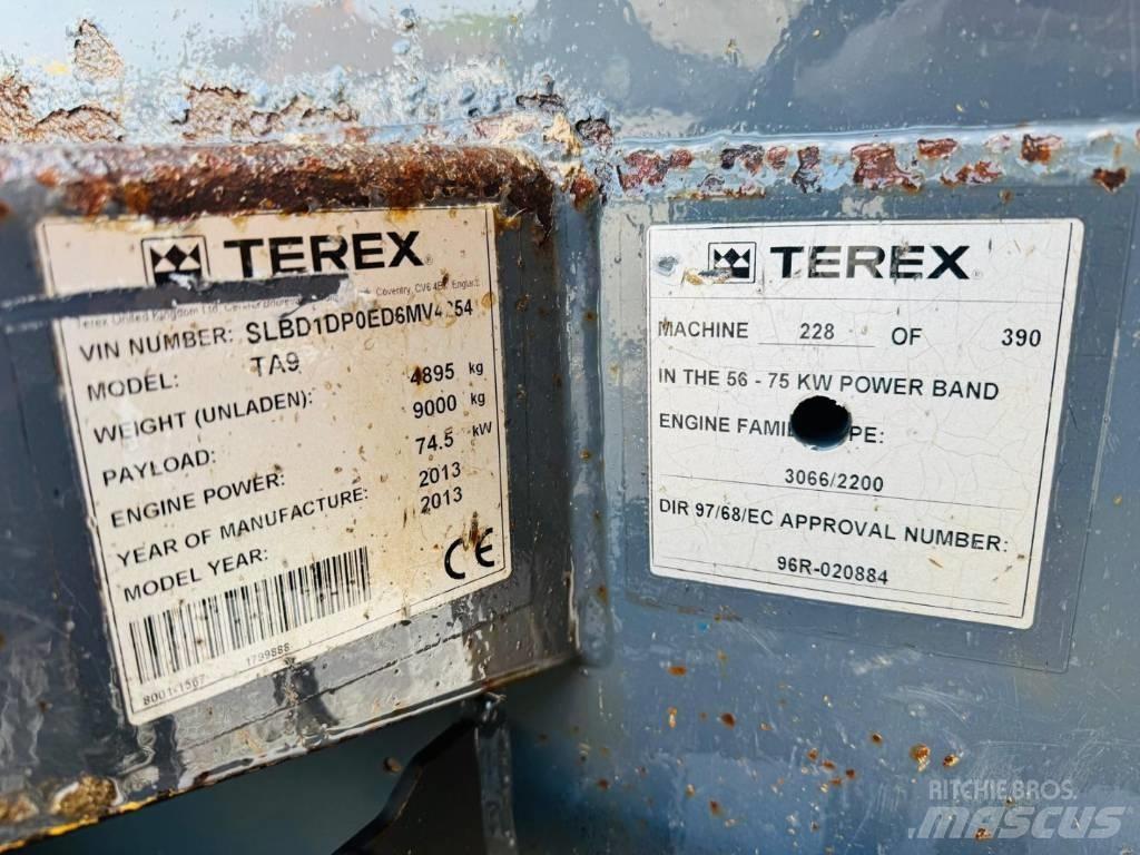 Terex TA9 Dumpers de obras
