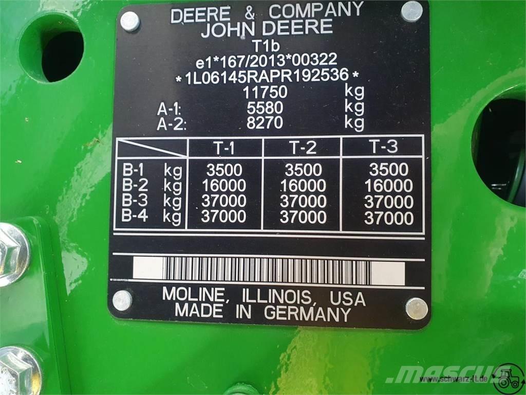 John Deere 6R 145 Tratores Agrícolas usados