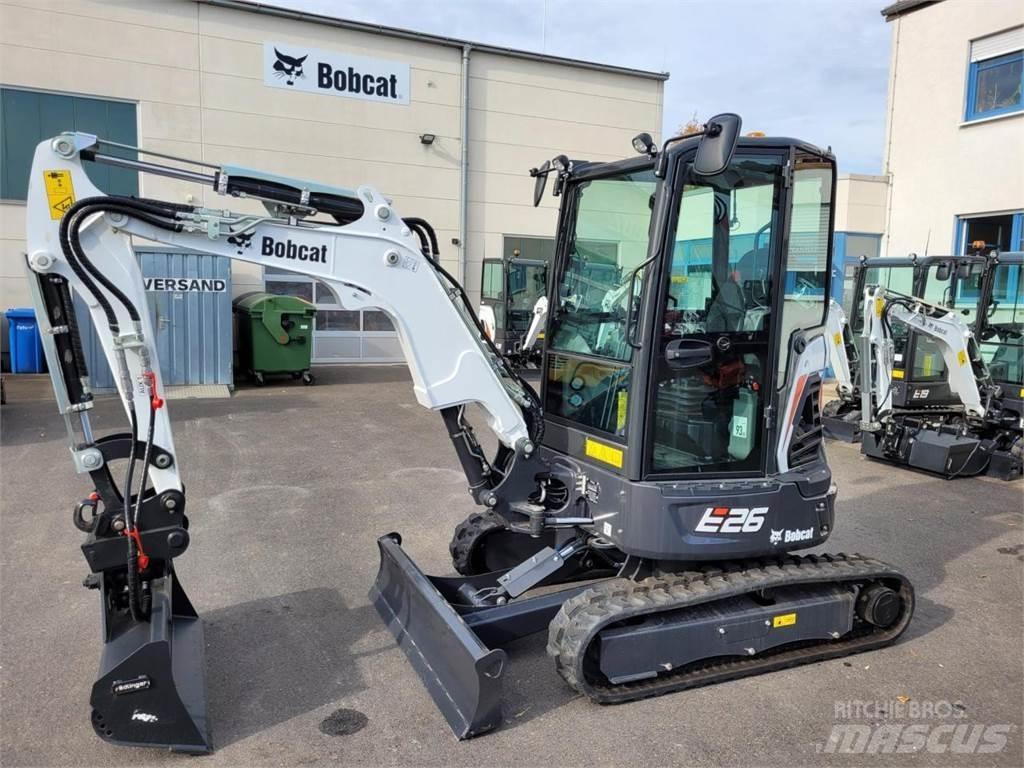 Bobcat E 26 Miniescavadeiras