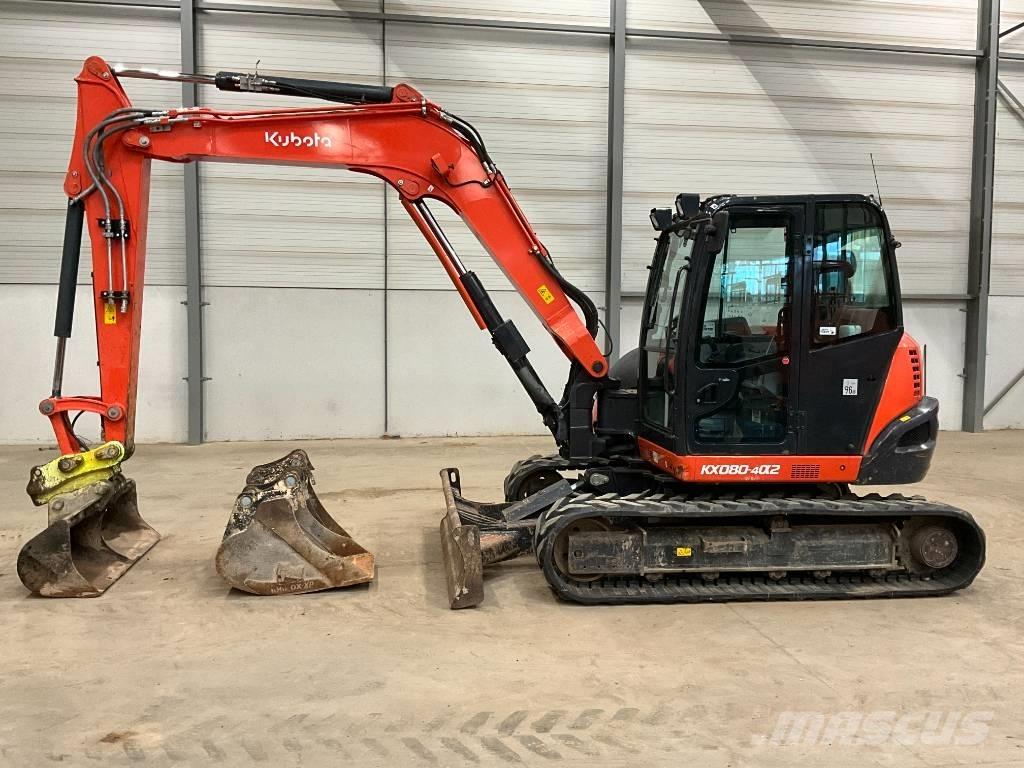 Kubota KX 080-4 A 2 Escavadoras Midi 7t - 12t