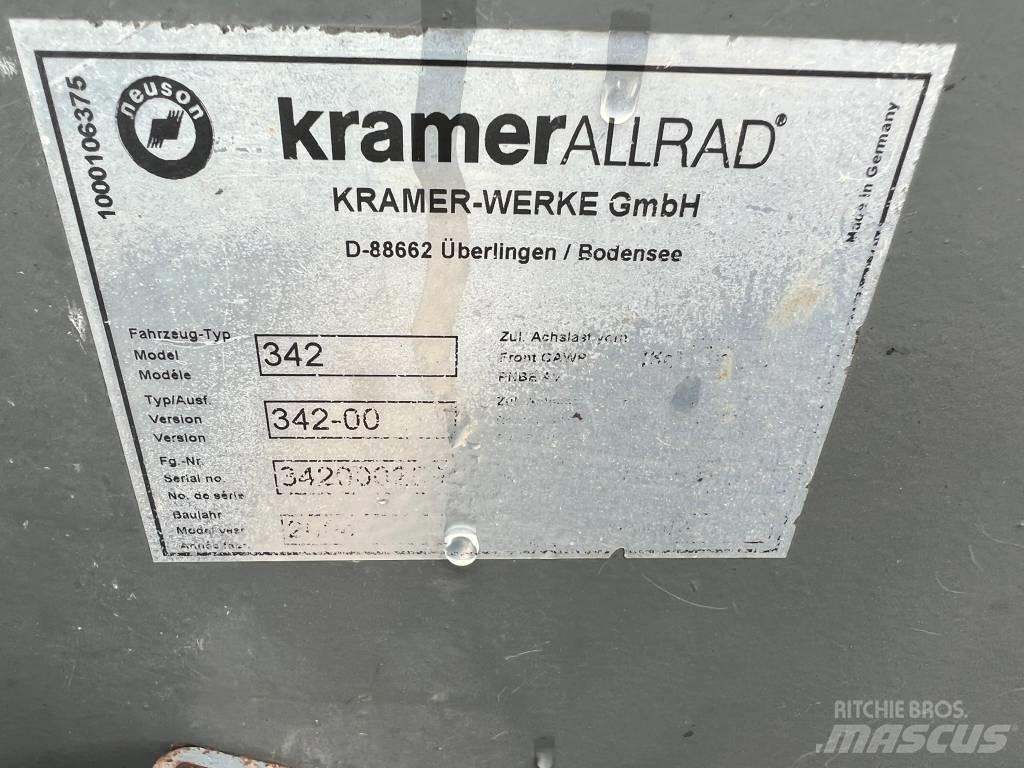 Kramer 380 shovel Carregadeiras de rodas