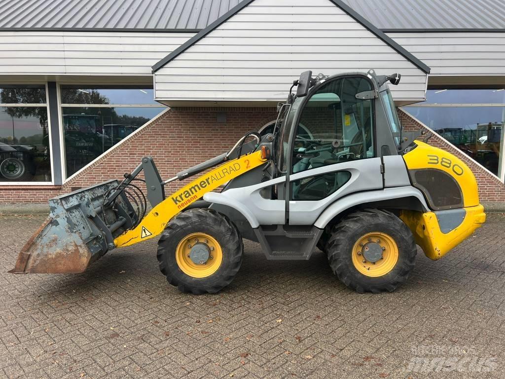 Kramer 380 shovel Carregadeiras de rodas