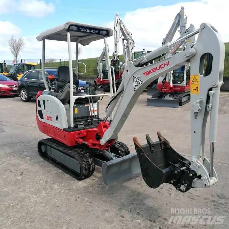 Takeuchi TB216 Miniescavadeiras