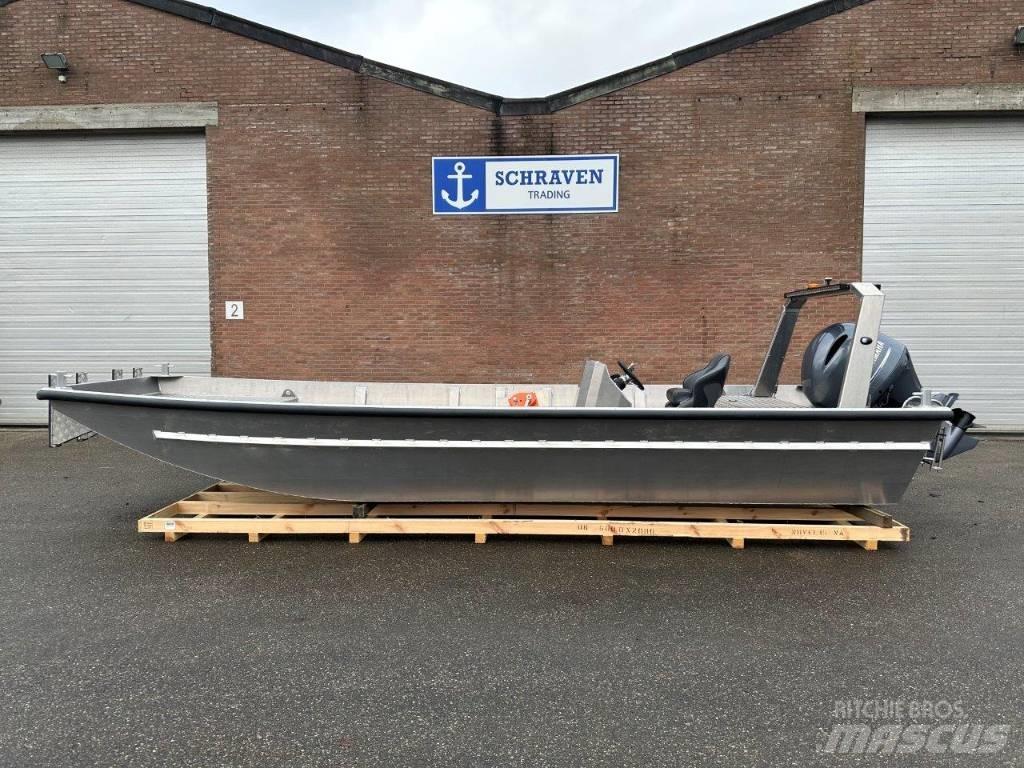  Werkboot Aluminium Batelőes / barcaças