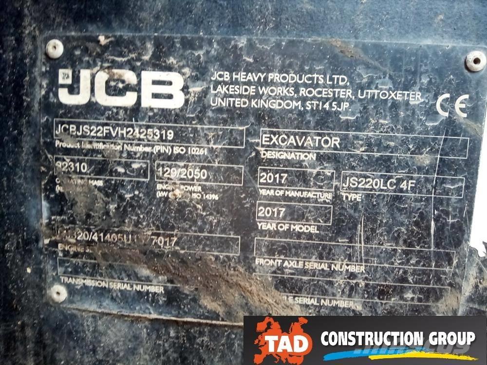 JCB JS 220 LC Escavadeiras de esteiras