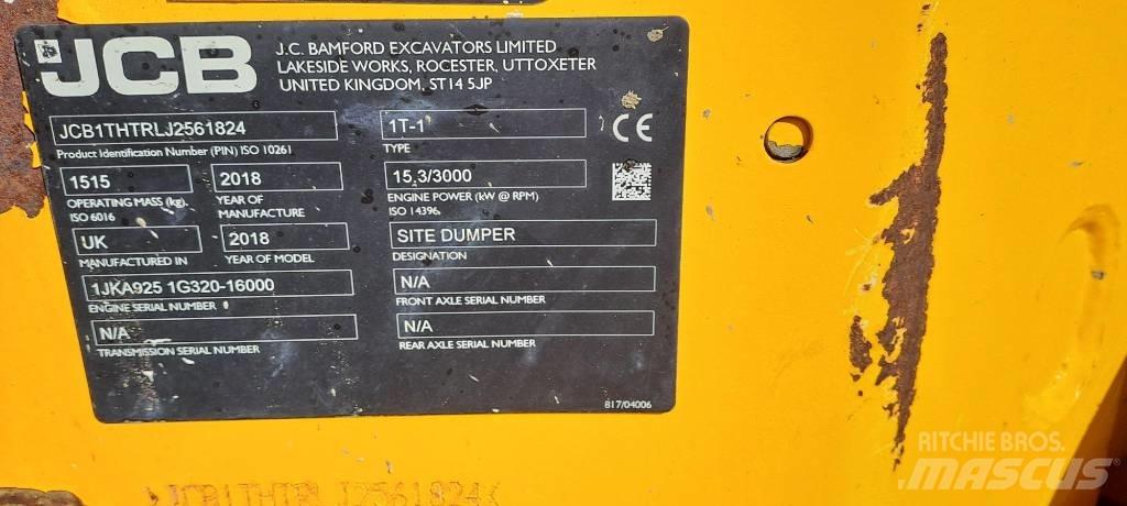 JCB 1 T Dumpers de obras