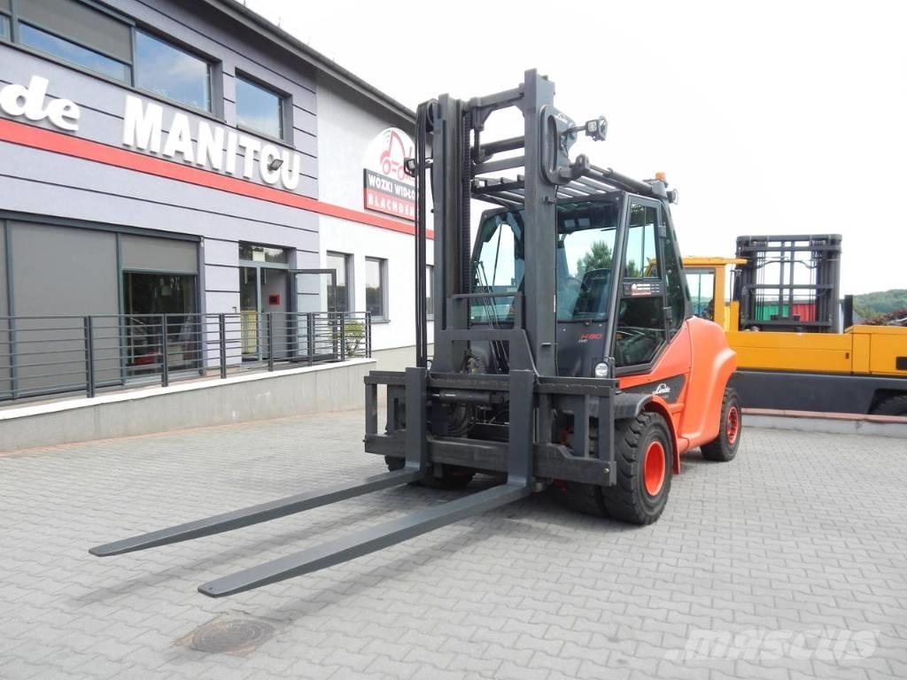 Linde H80D-03/1100 Empilhadores Diesel
