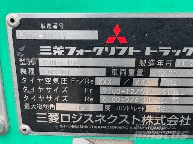 Mitsubishi FD 18 Empilhadores Diesel