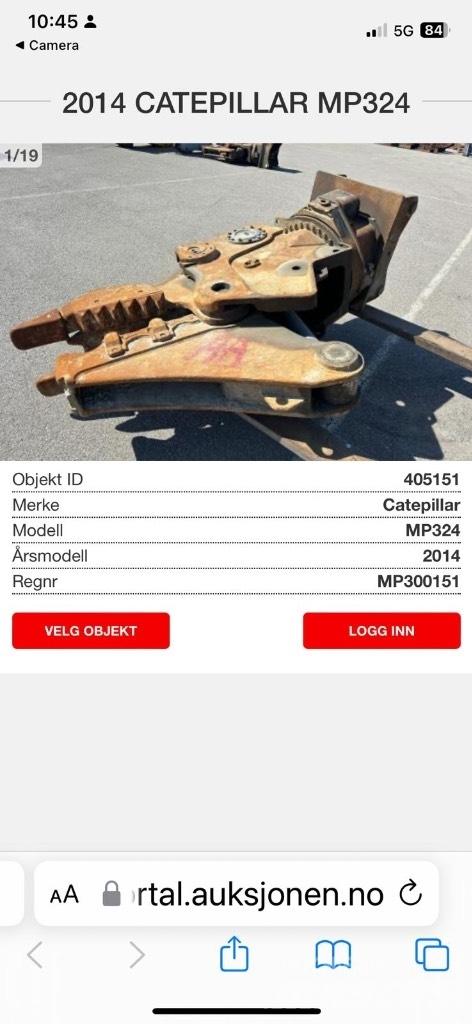 CAT MP324 Cortadores