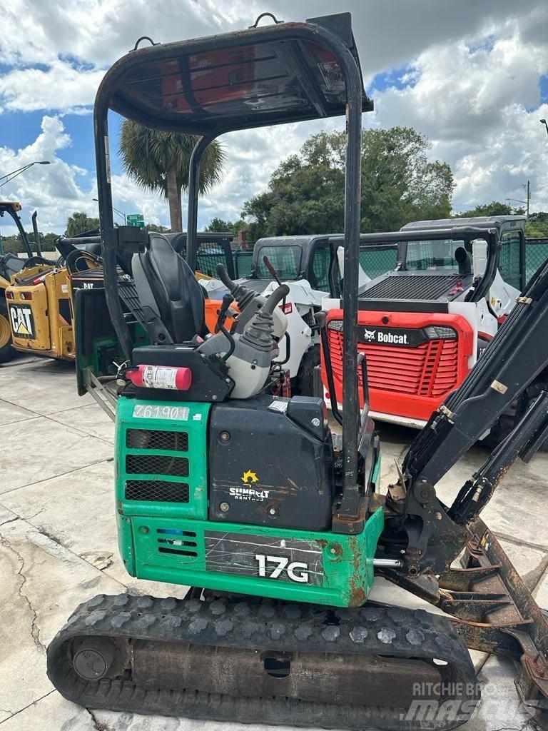 John Deere 17G Miniescavadeiras