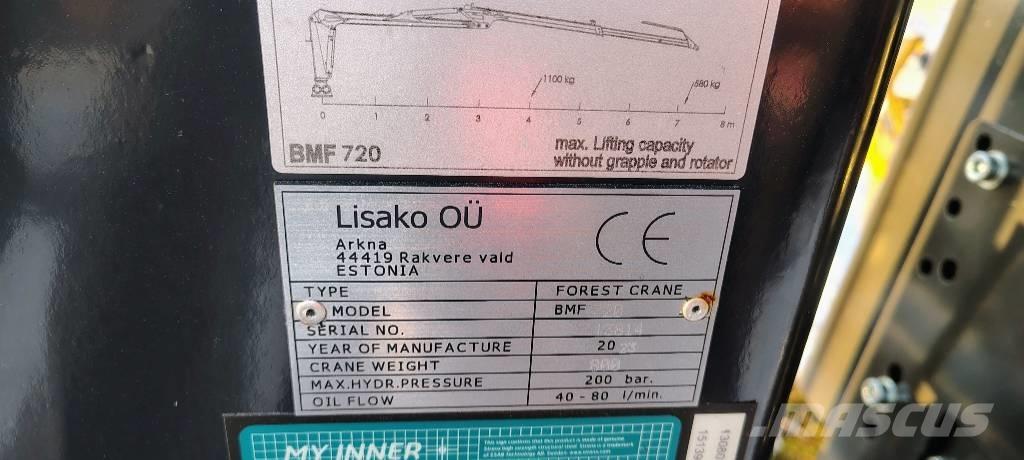 BMF BMF 720 11T1 PRO Reboques Florestais