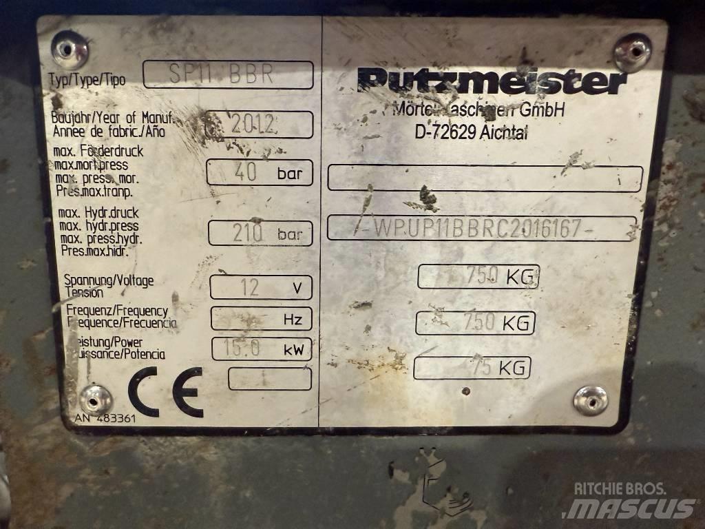 Putzmeister SP 11 Betoneiras