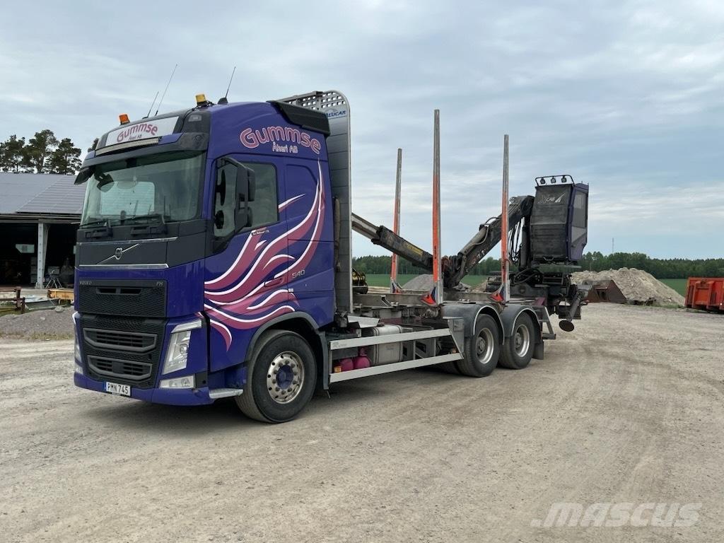 Volvo FH 550 Caminhões de transporte de troncos
