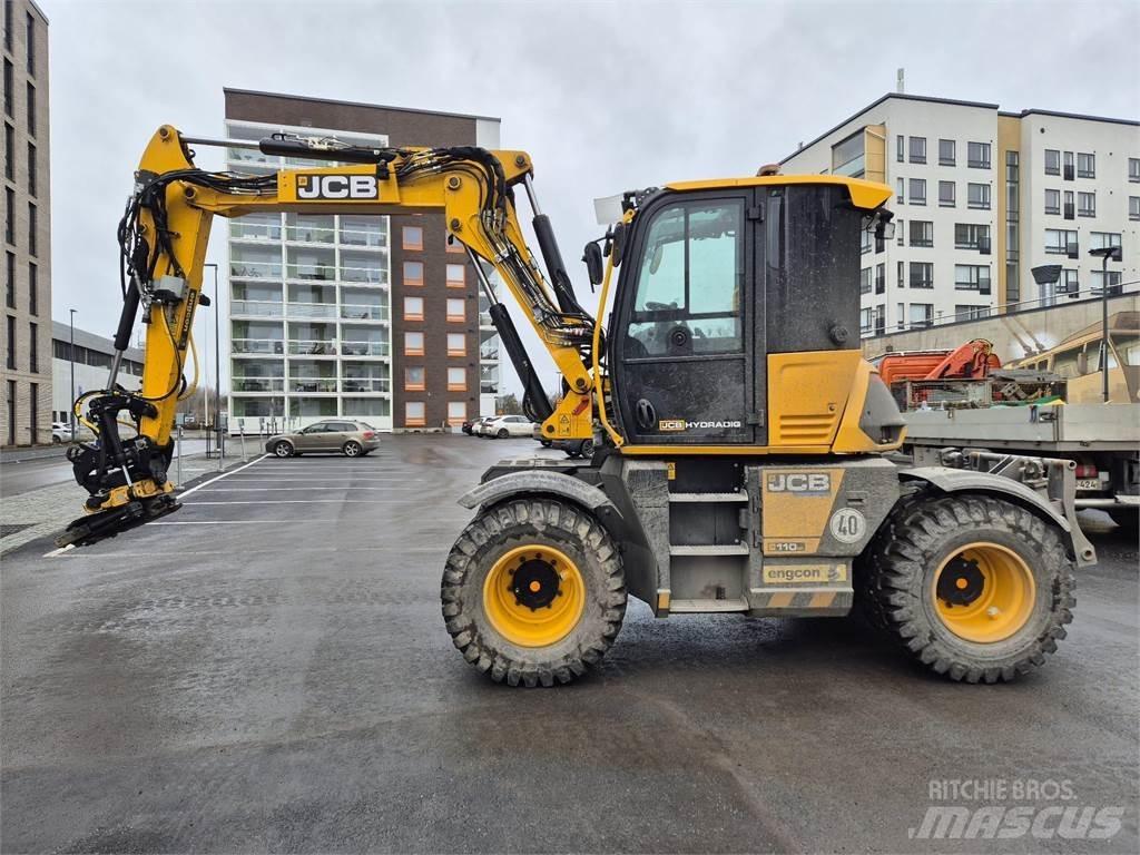 JCB Hydradig 110W Escavadoras de rodas