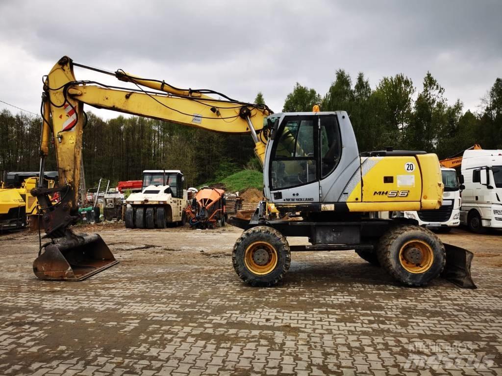 New Holland MH 5.6 Escavadoras de rodas