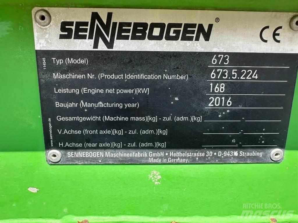 Sennebogen 673R Gruas de rastos