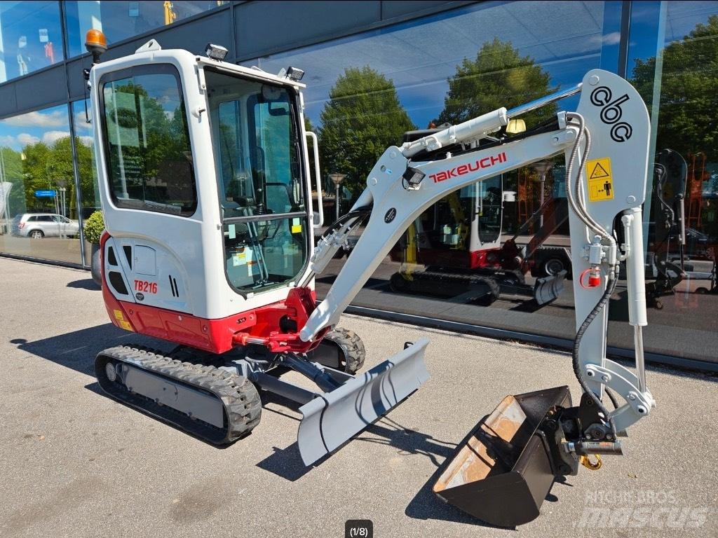 Takeuchi TB 216 Miniescavadeiras