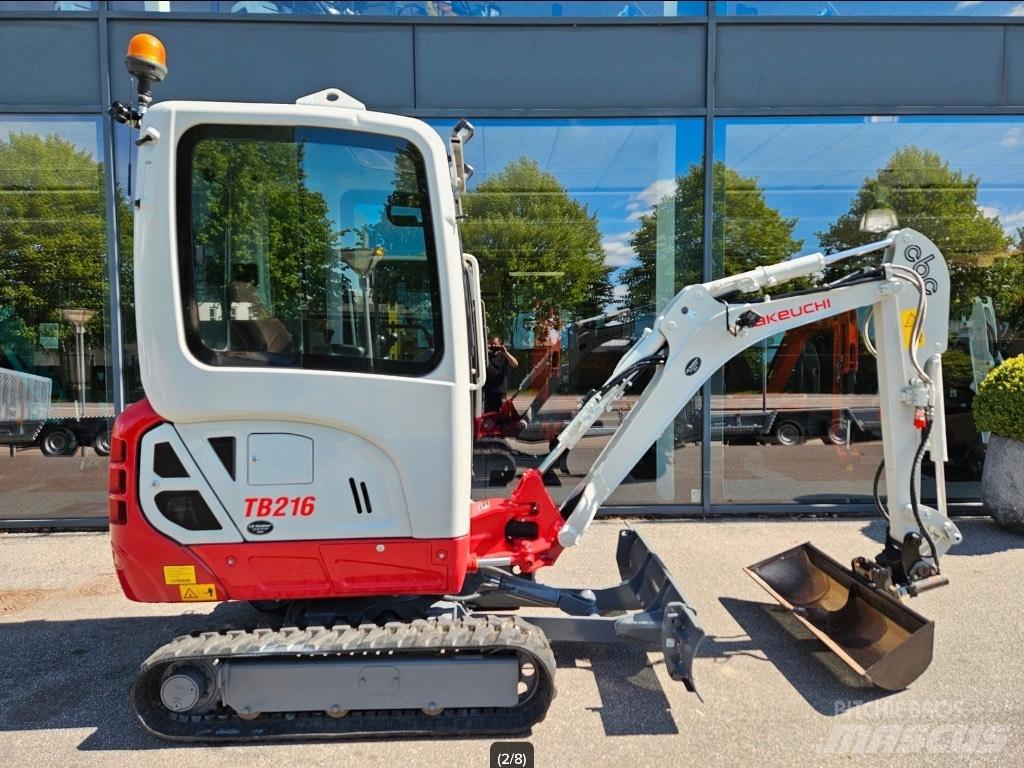 Takeuchi TB 216 Miniescavadeiras
