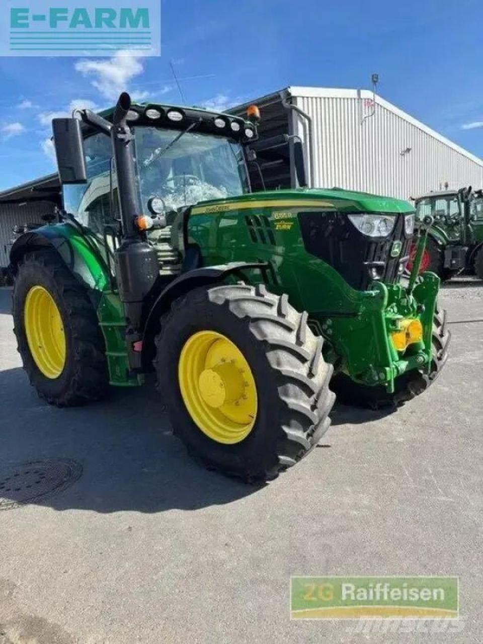 John Deere 6155 r Tratores Agrícolas usados