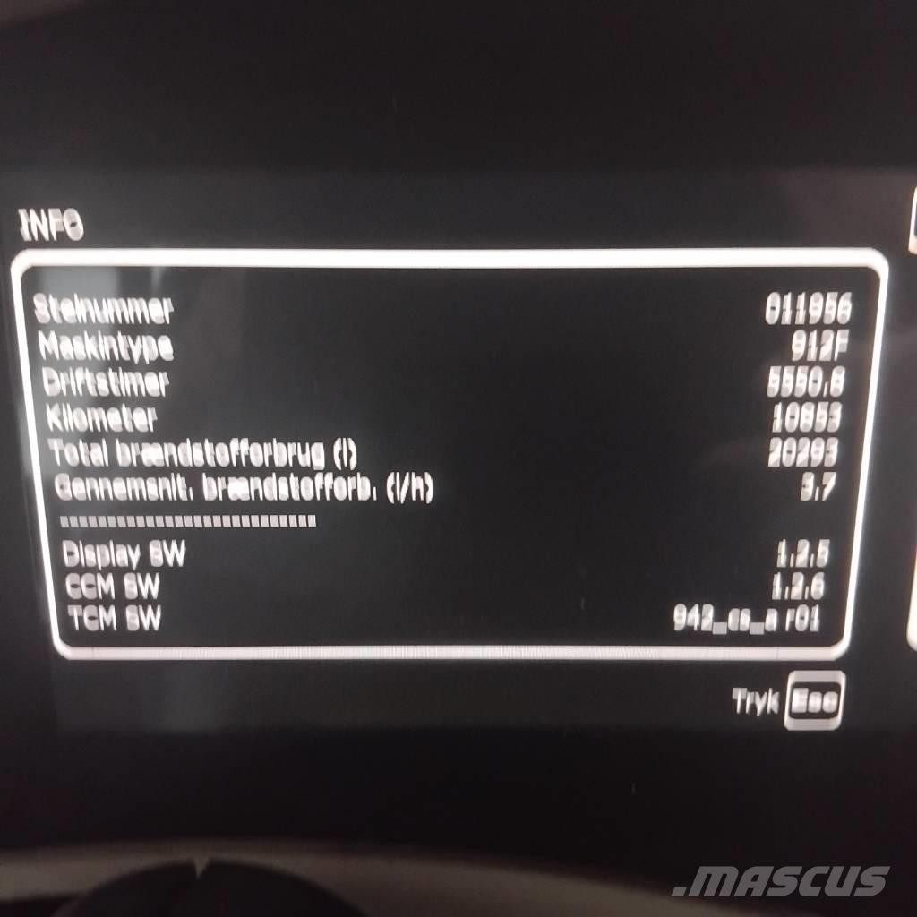 Hydrema 912FS Camiőes basculantes rígidos