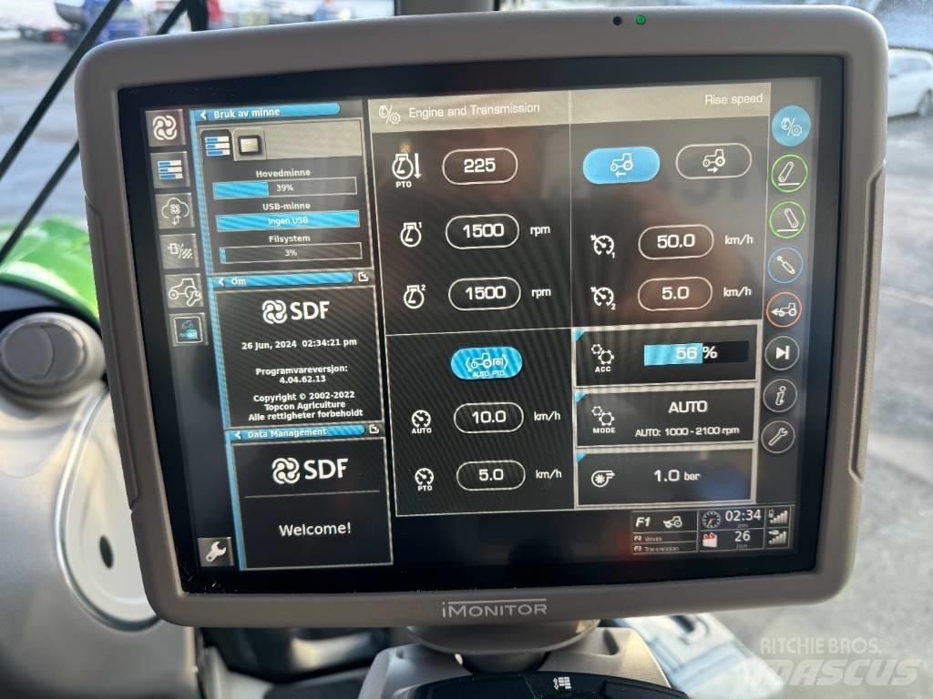Deutz-Fahr 7250 Tratores Agrícolas usados