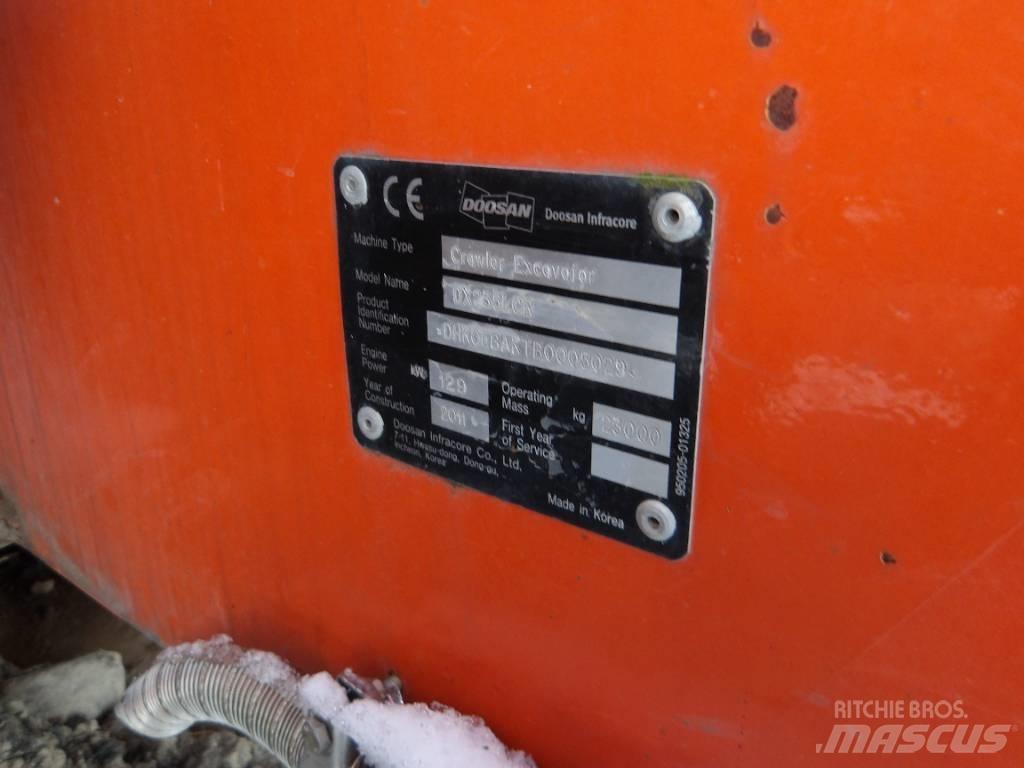 Doosan DX 235 LCR Escavadeiras de esteiras