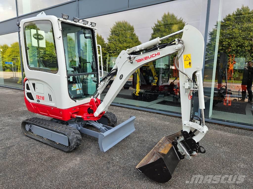Takeuchi TB 216 Miniescavadeiras