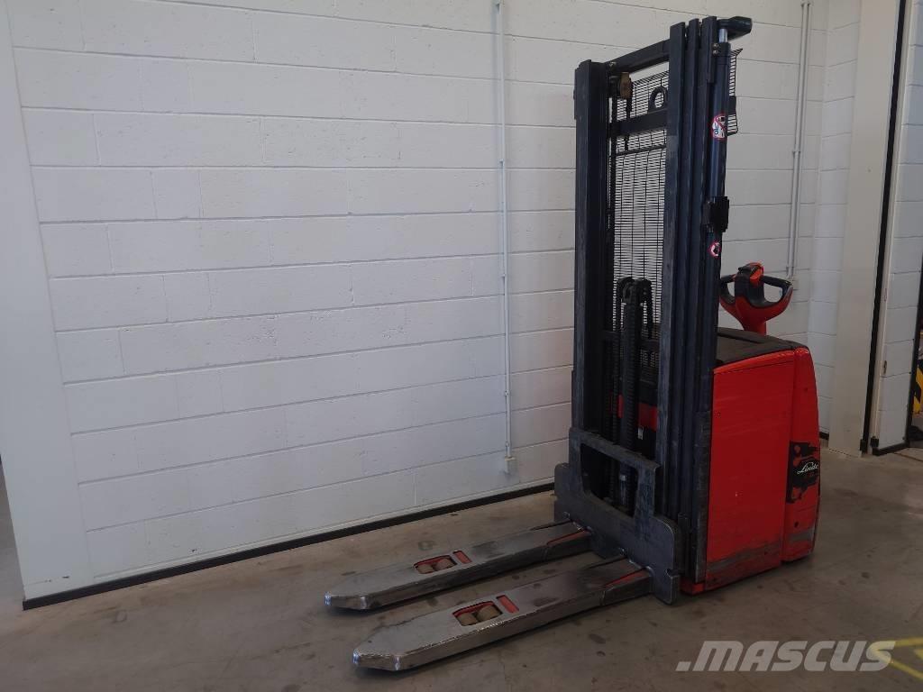 Linde L 16 Empilhador para operador externo