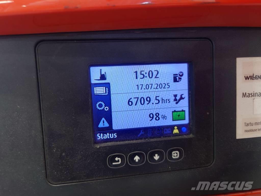 Linde L 16 Empilhador para operador externo