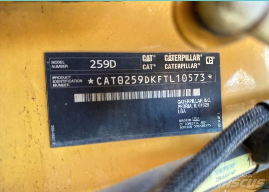 CAT 259 D Minicarregadeiras