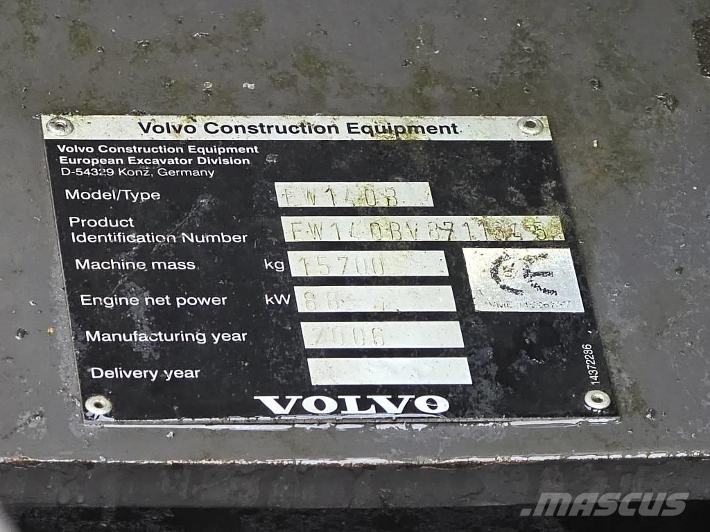 Volvo EW 140 B Escavadoras de rodas