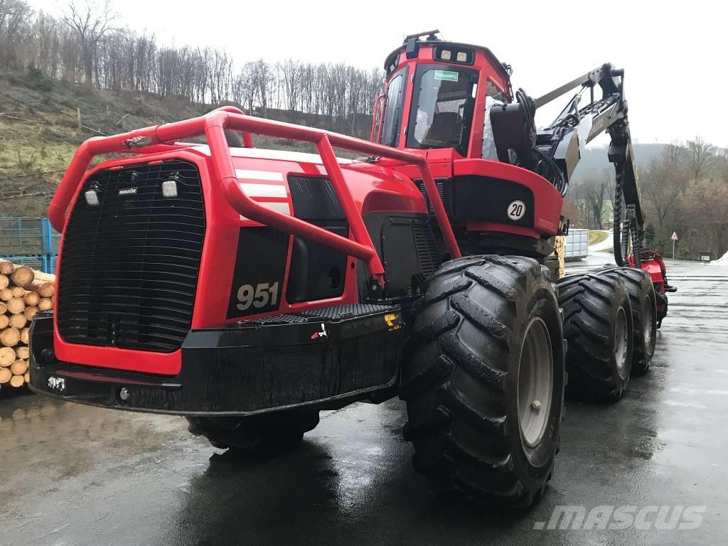 Komatsu 951 Processadores florestais