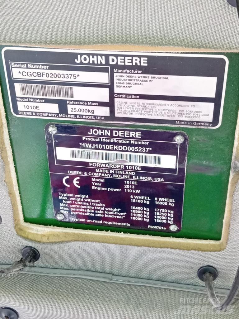 John Deere 1010 E Forwarders florestais