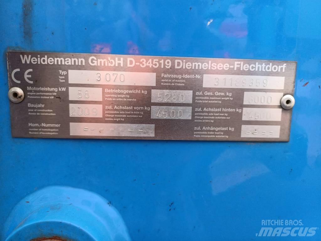 Weidemann 3070 Carregadeiras de rodas