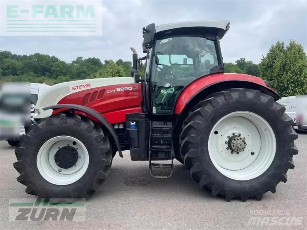 Steyr cvt 6220 Tratores Agrícolas usados