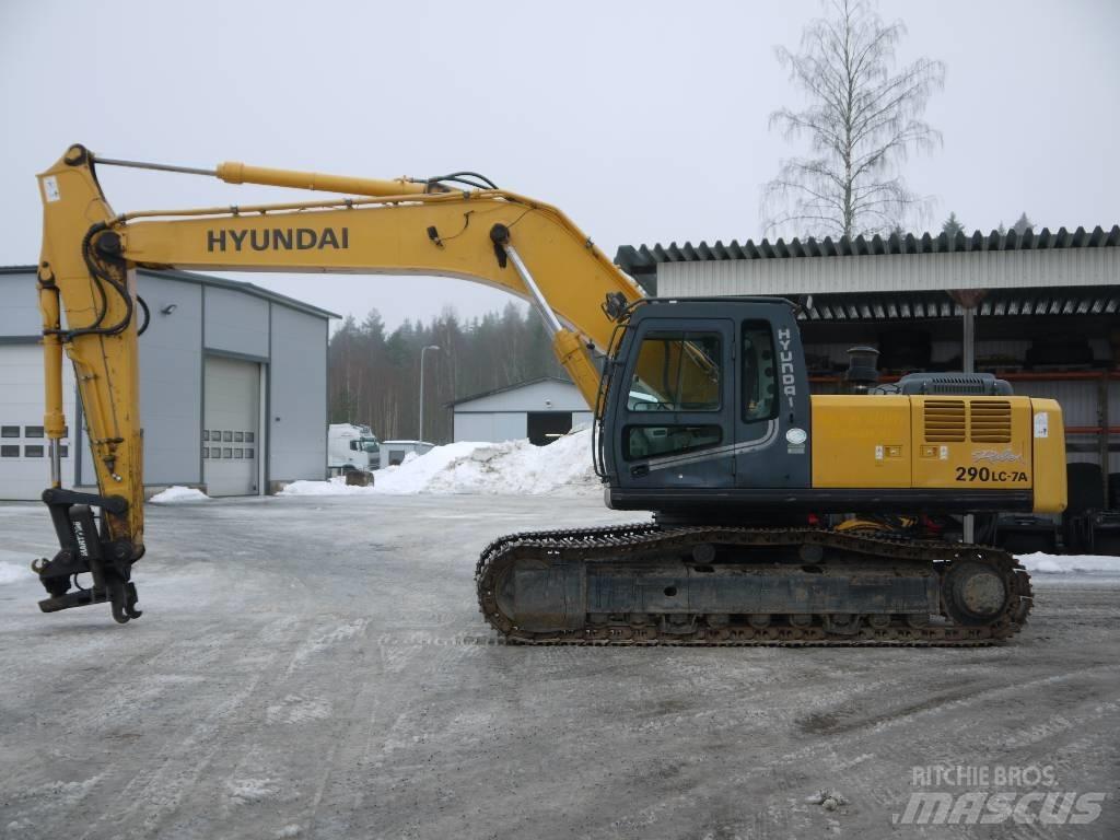 Hyundai R 290 LC-7A Escavadeiras de esteiras