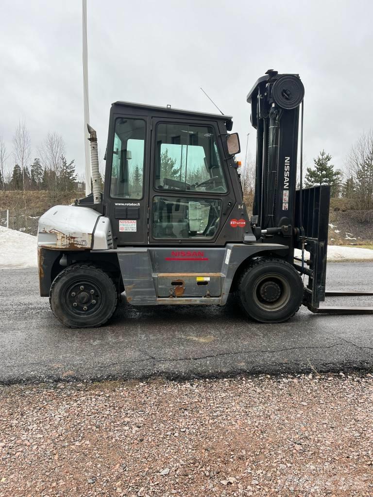 Nissan L1 F6 F70 Y Empilhadores Diesel