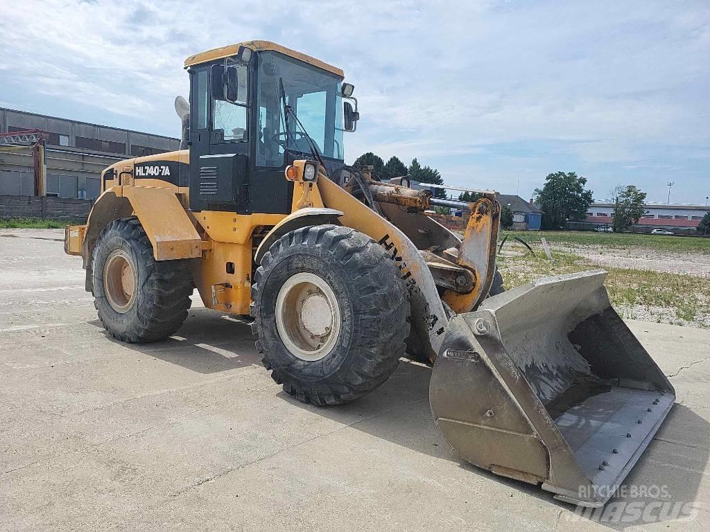Hyundai HL 740-7 A Carregadeiras de rodas
