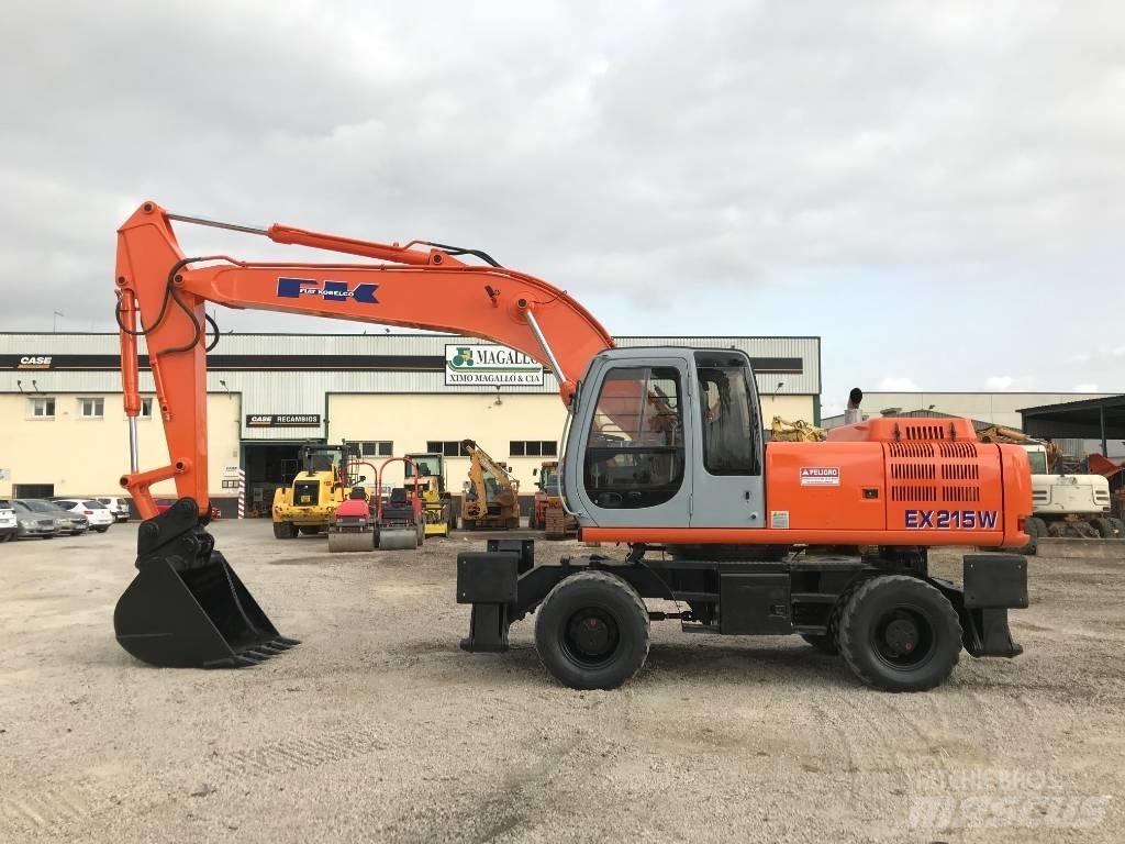 Fiat-Kobelco EX215W Escavadoras de rodas